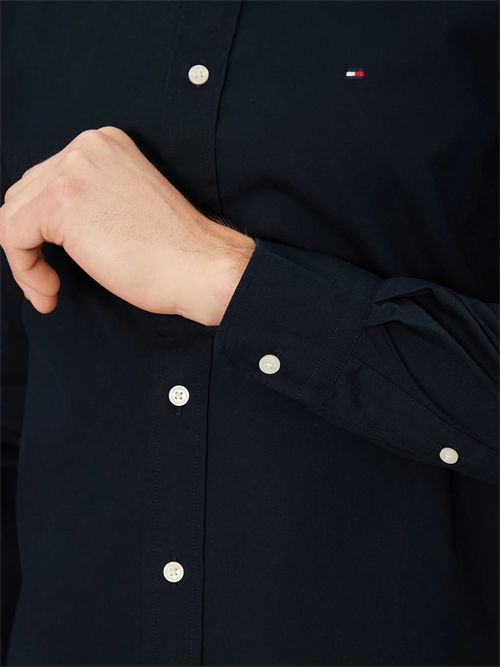 Camicia diritta con bottoni TOMMY HILFIGER | MW0MW39988/DW5